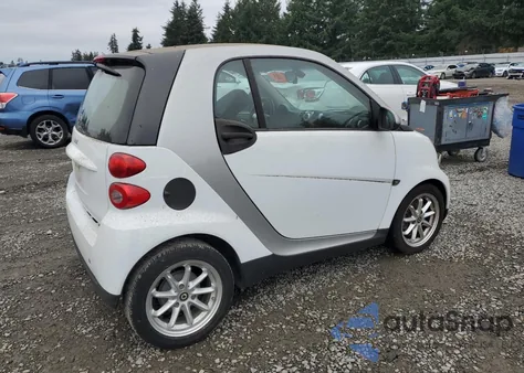 2009 Smart Fortwo Pure z USA, uszkodzony, nr VIN WMEEJ31XX9K256620